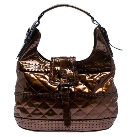 burberry bronze hobo leather strips|buy burberry hobos online.